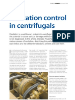 Cavitation Control