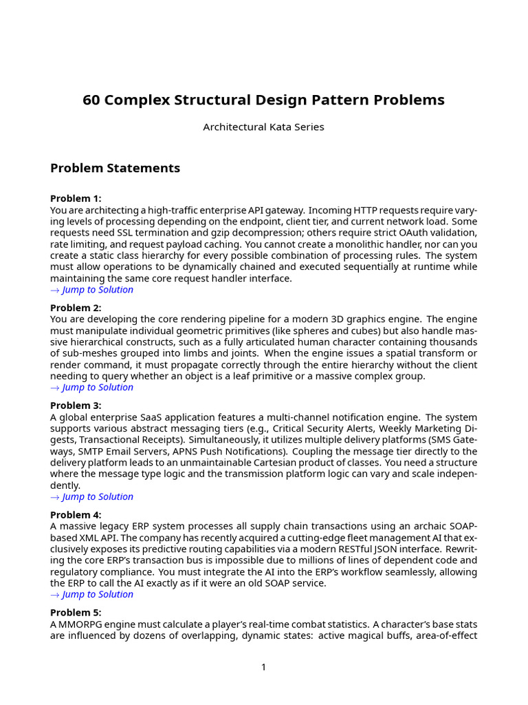 Structural Design Problems | PDF | Document Object Model | Databases