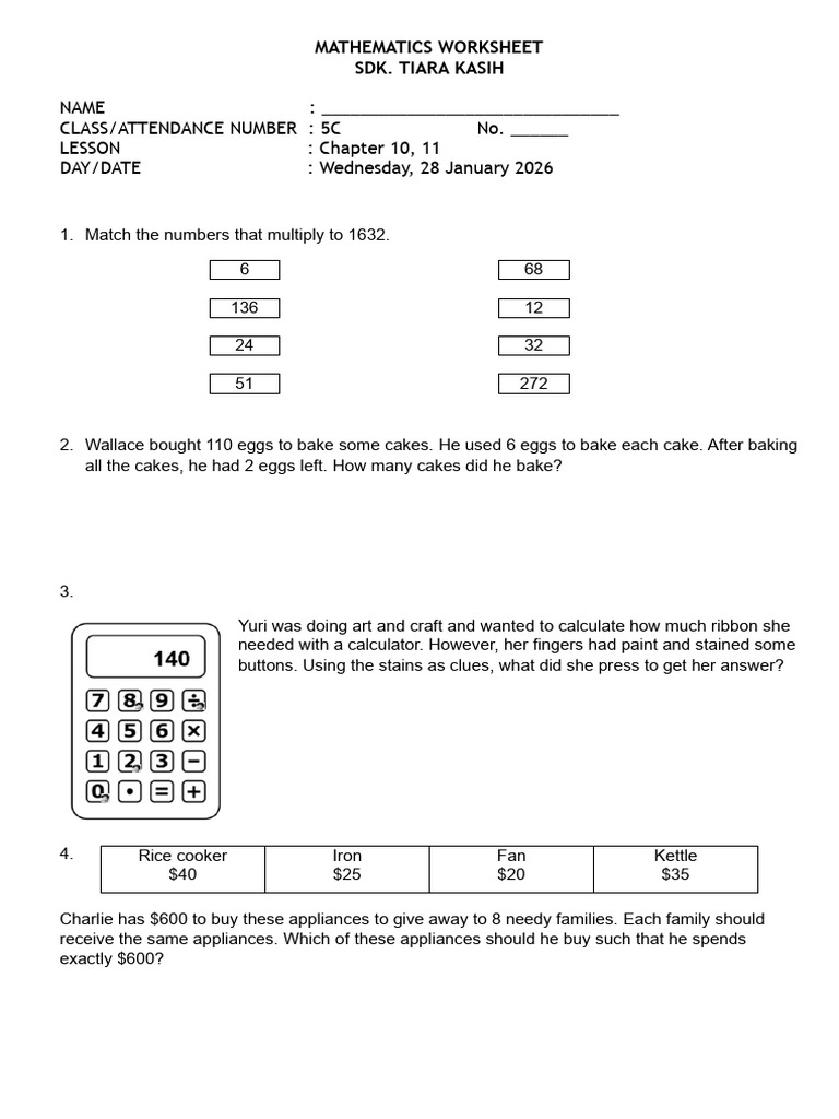 Worksheet Chapter 10 11 260204 161350 | PDF | Chess Openings | Chess