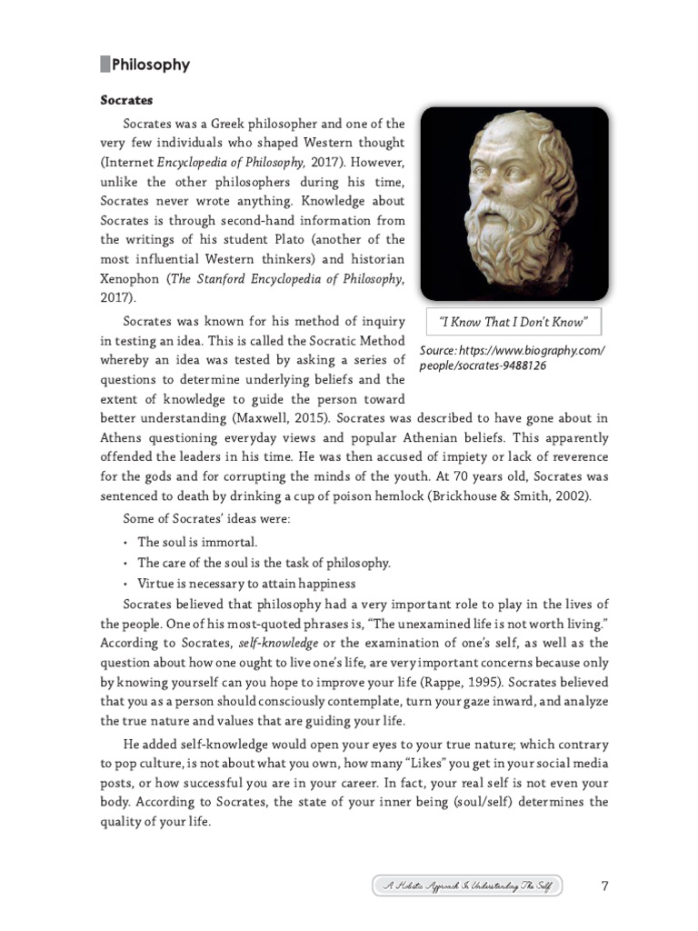 Chapter 1.1 - The Self From Various Perspectives | PDF