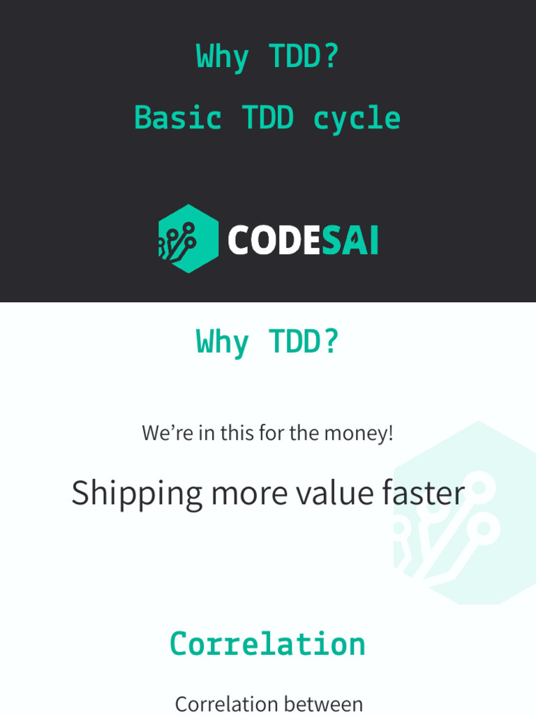 TDD Intro | PDF