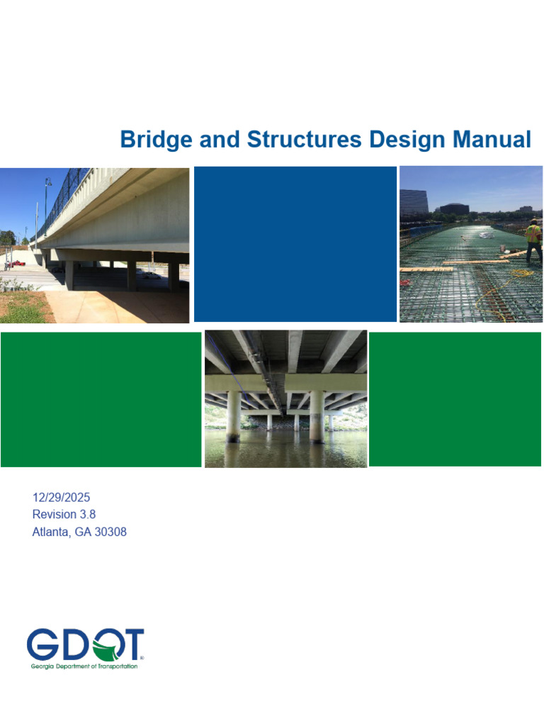 GDOT Bridge and Structures Policy Manual | PDF | Bridge | Beam (Structure)