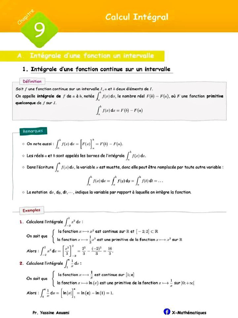 Intégrales | PDF
