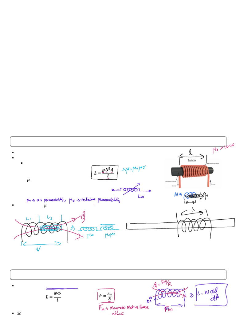 Module-2 Sensors Inductive Sensors-1 | PDF | Inductance | Inductor