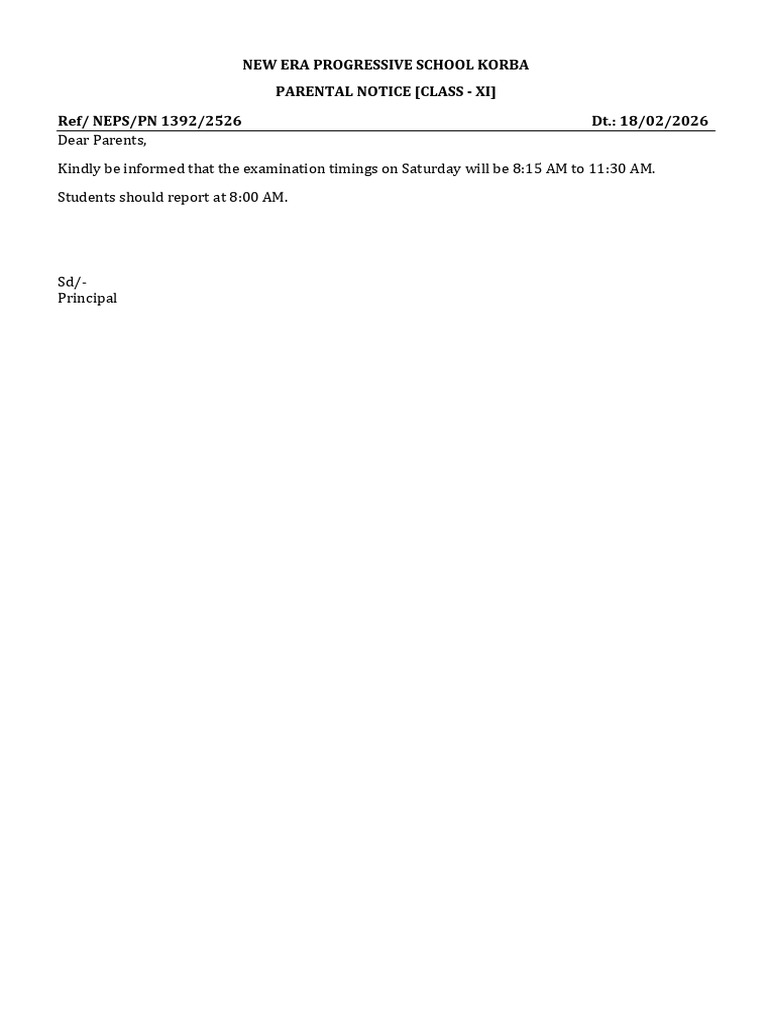 PN 1392 Class - Xi | PDF