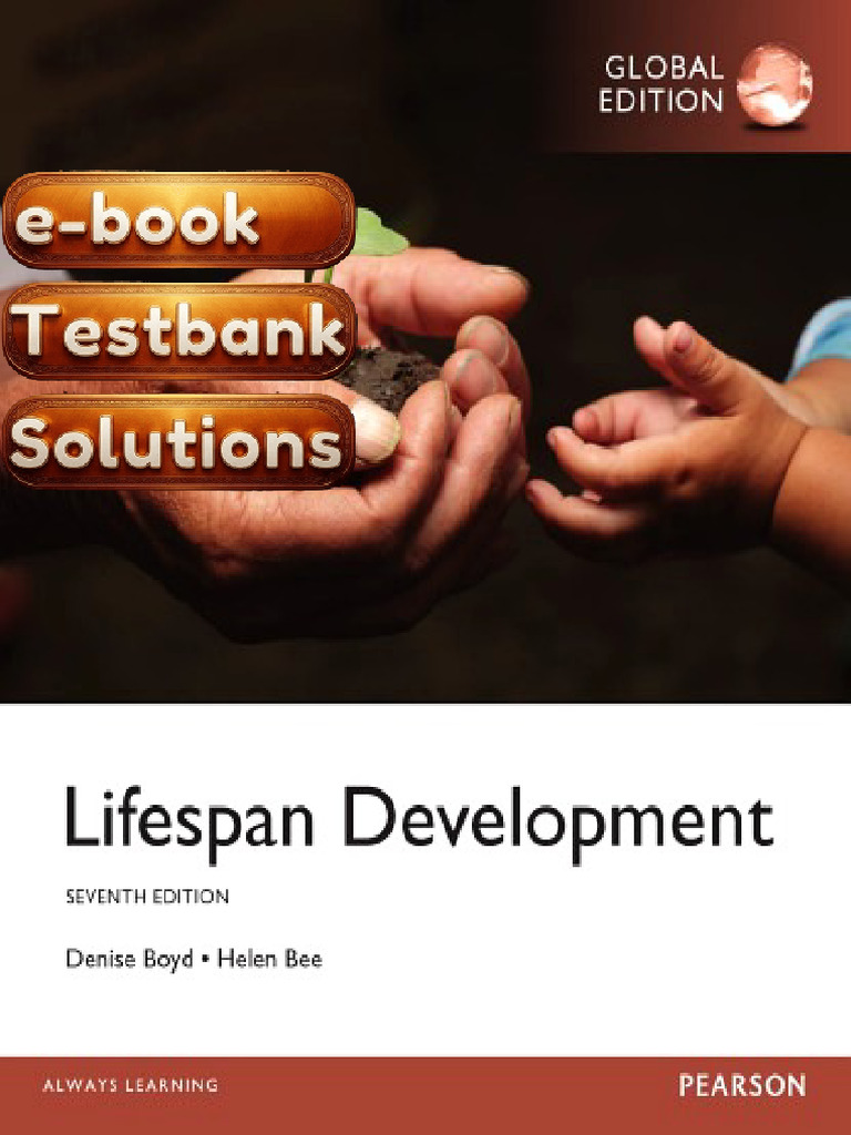 Solution Manual PDF Lifespan Development Global Edition 7th Edition ...