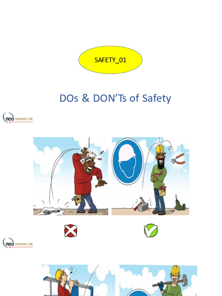 Gen Safety Do's and Donts | PDF