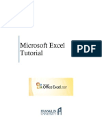 Excel Tutorial