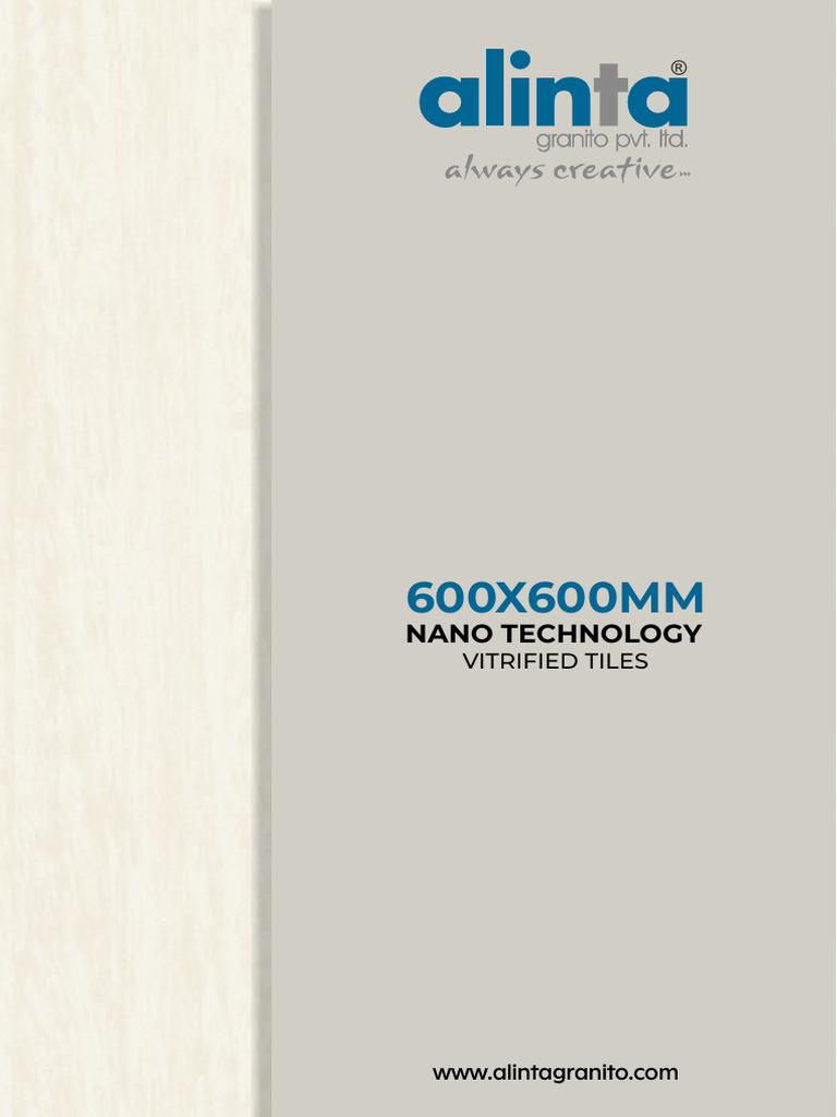 Alinta 600x600mm - Final 23.06.2025 | PDF | Tile | Materials