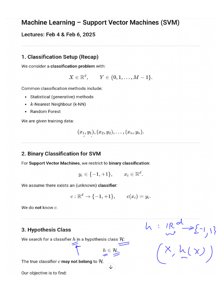 Lecture7 SVM | PDF