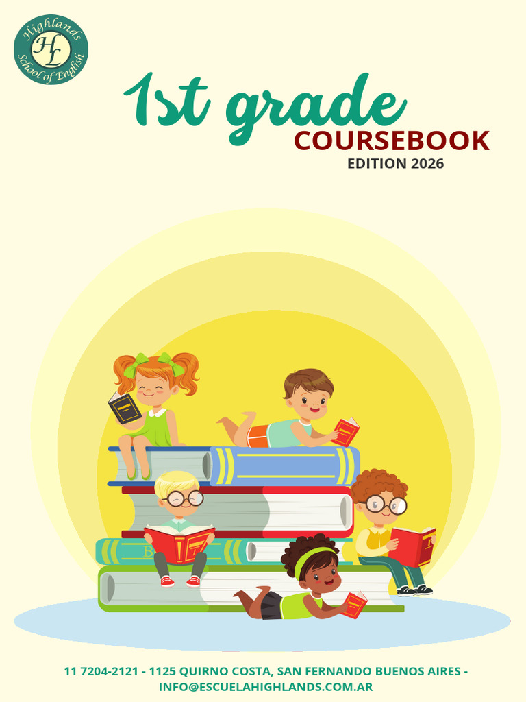 Coursebook 2026 First Grade | PDF | Room | Bedroom