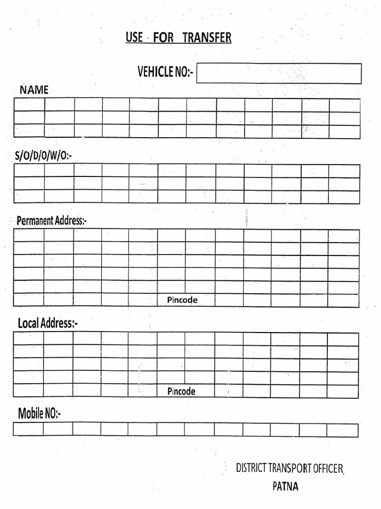 29-30 Form For Owner | PDF