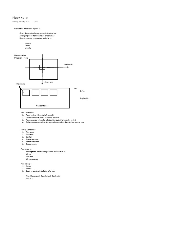 Flexbox | PDF