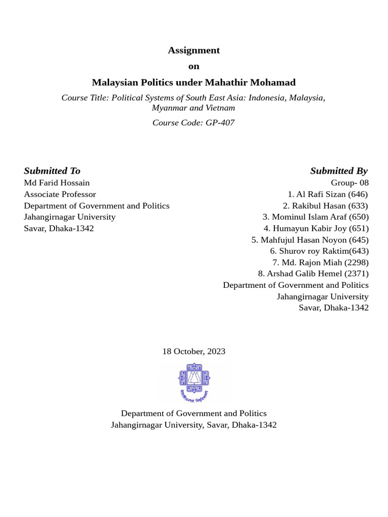 Assignment On | PDF