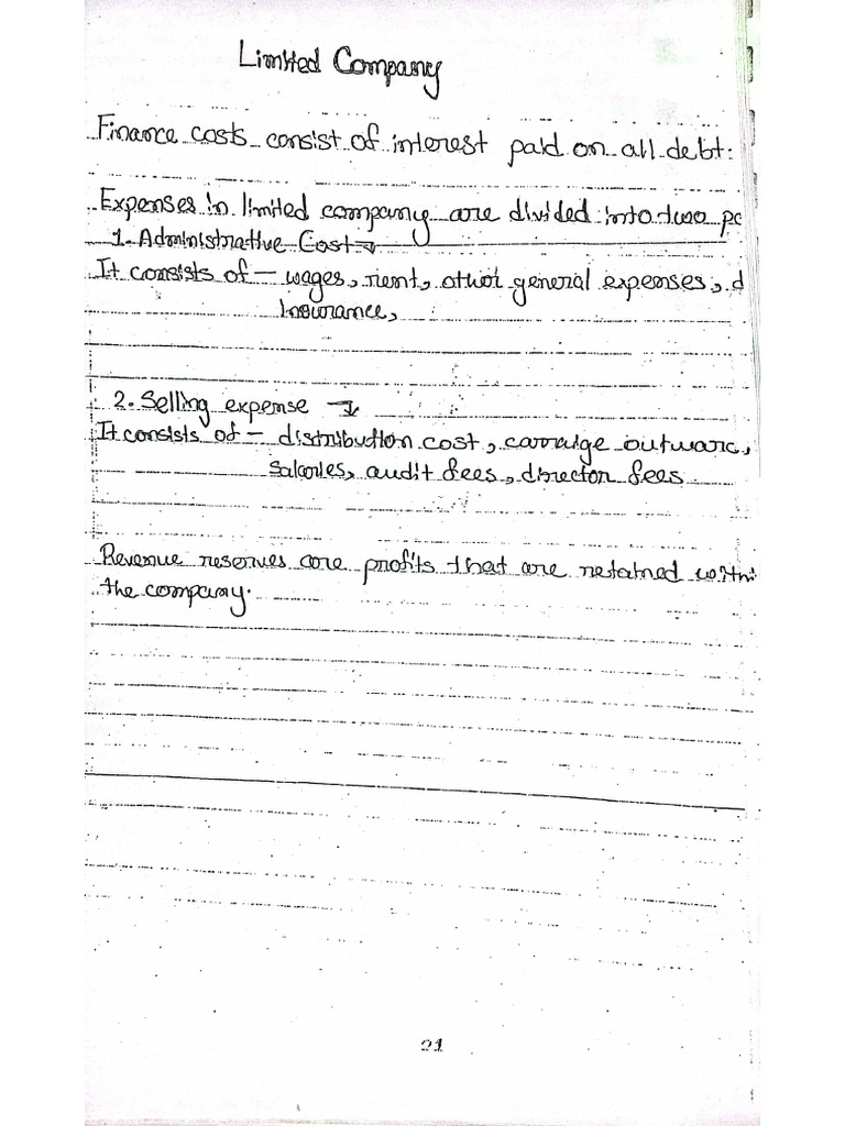 Accounting Formulae | PDF
