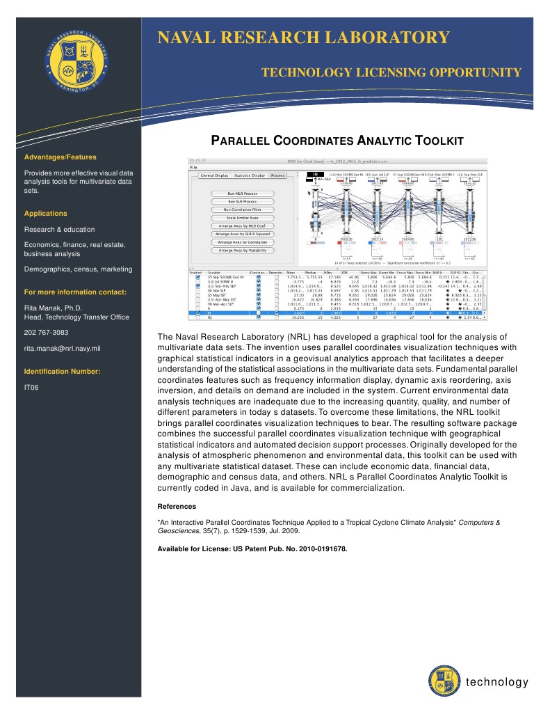Parallel Coordinates Analytic Toolkit | PDF
