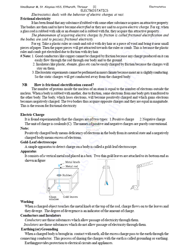 Rtyu Ghy Notes | PDF | Electric Field | Flux