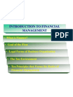 Introduction To Financial Management