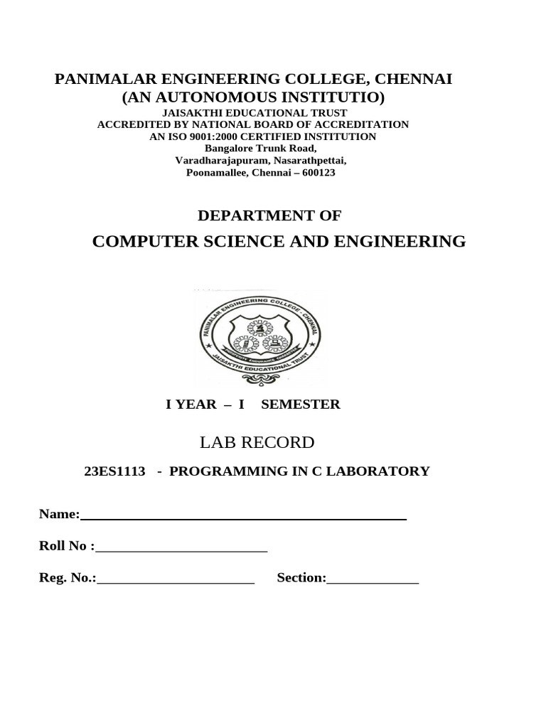 Updated Python Lab Record - 27th April | PDF | Pointer (Computer ...