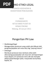 Download Aspek Mediko Etiko Legal by Ira Warouw SN100245899 doc pdf