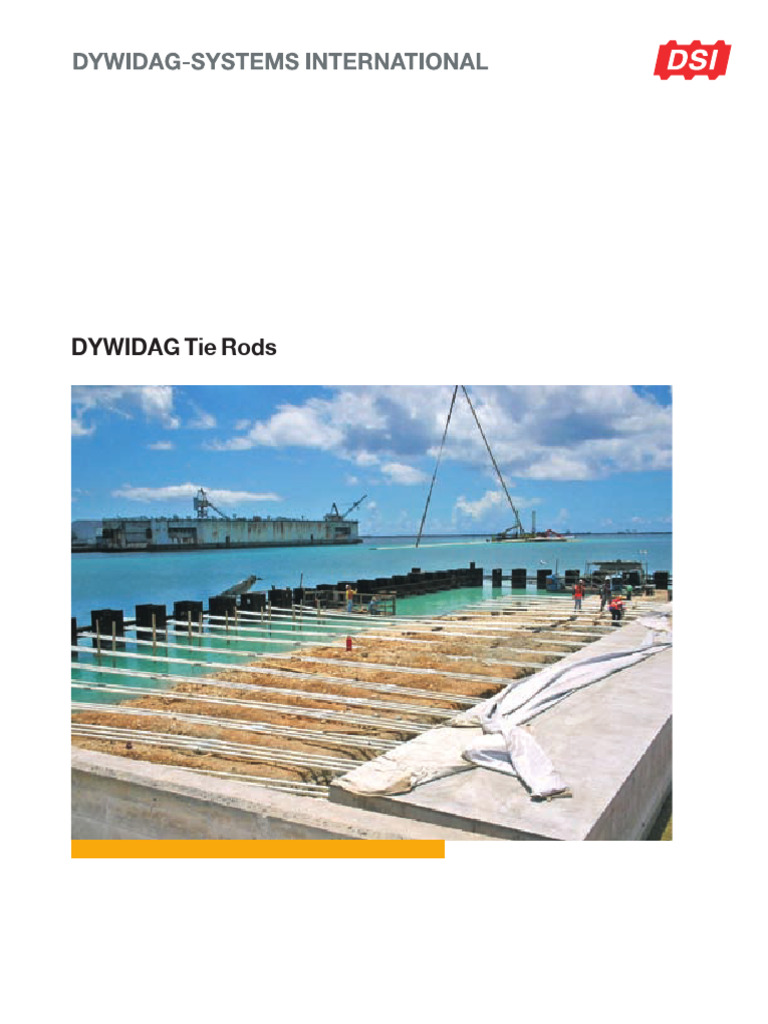 Dsi-Dywidag Tie Rods 02 | PDF | Prestressed Concrete | Screw