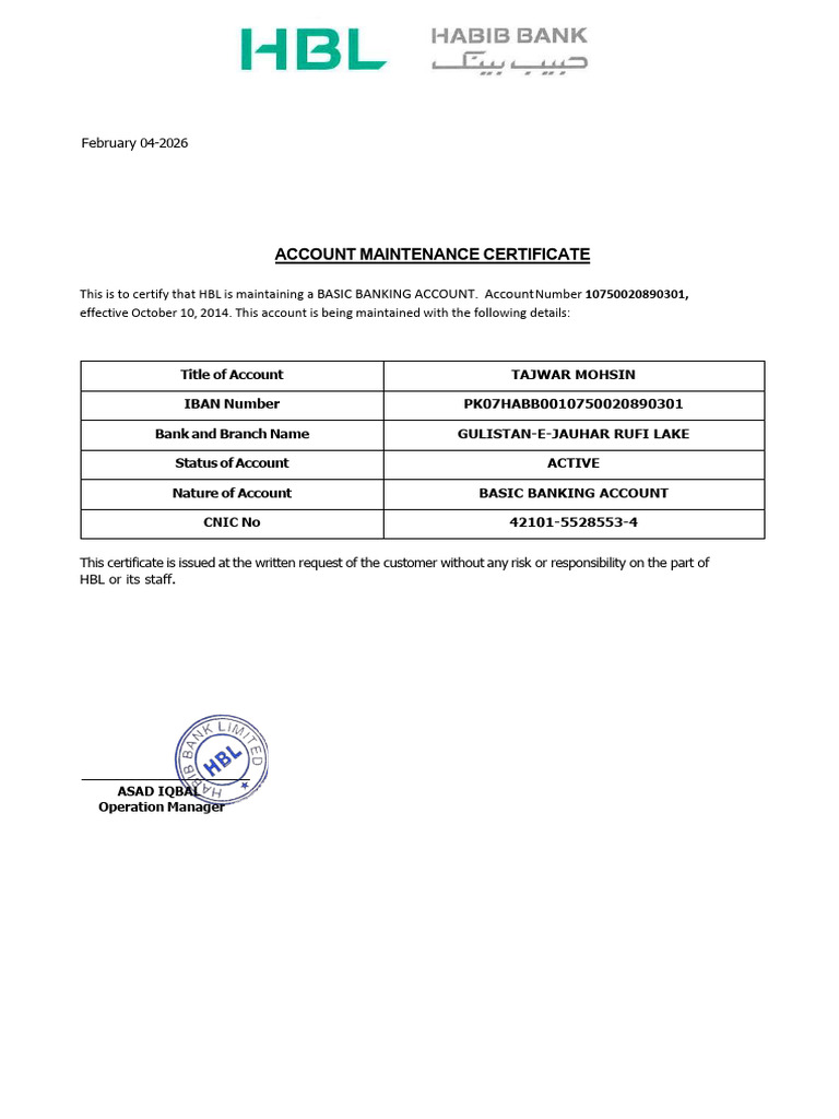 Tajwar Mentanance | PDF