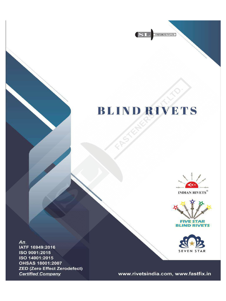 Blind Rivets | PDF