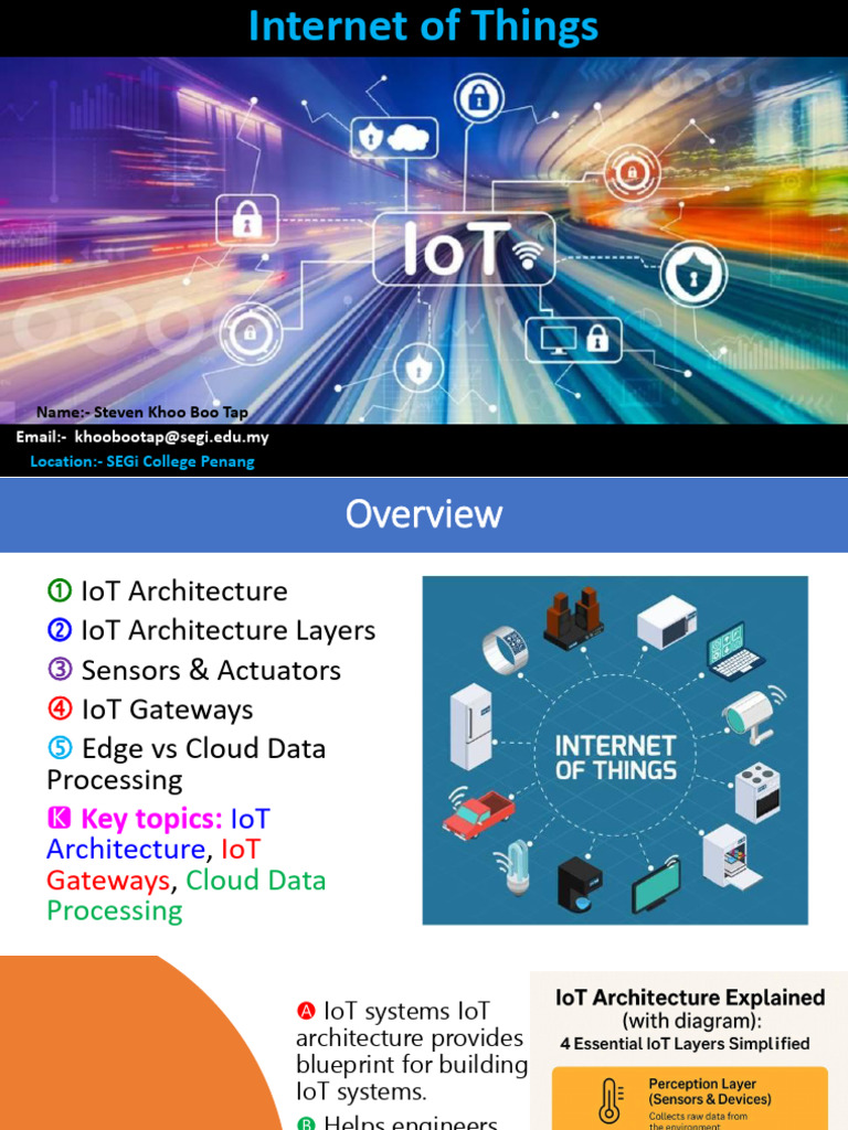 Chapter 3 - IoT Architecture | PDF