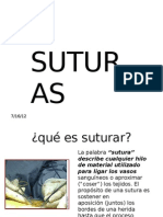 Exposicion de Suturas