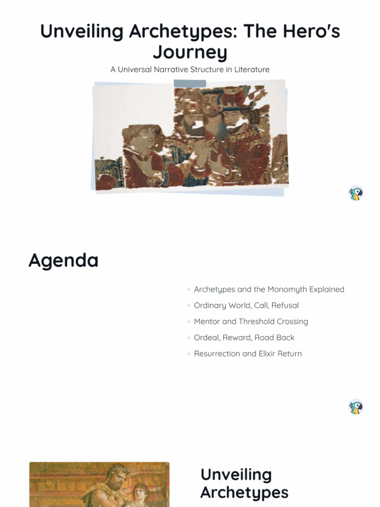 Unveiling Archetypes The Heros Journey | PDF