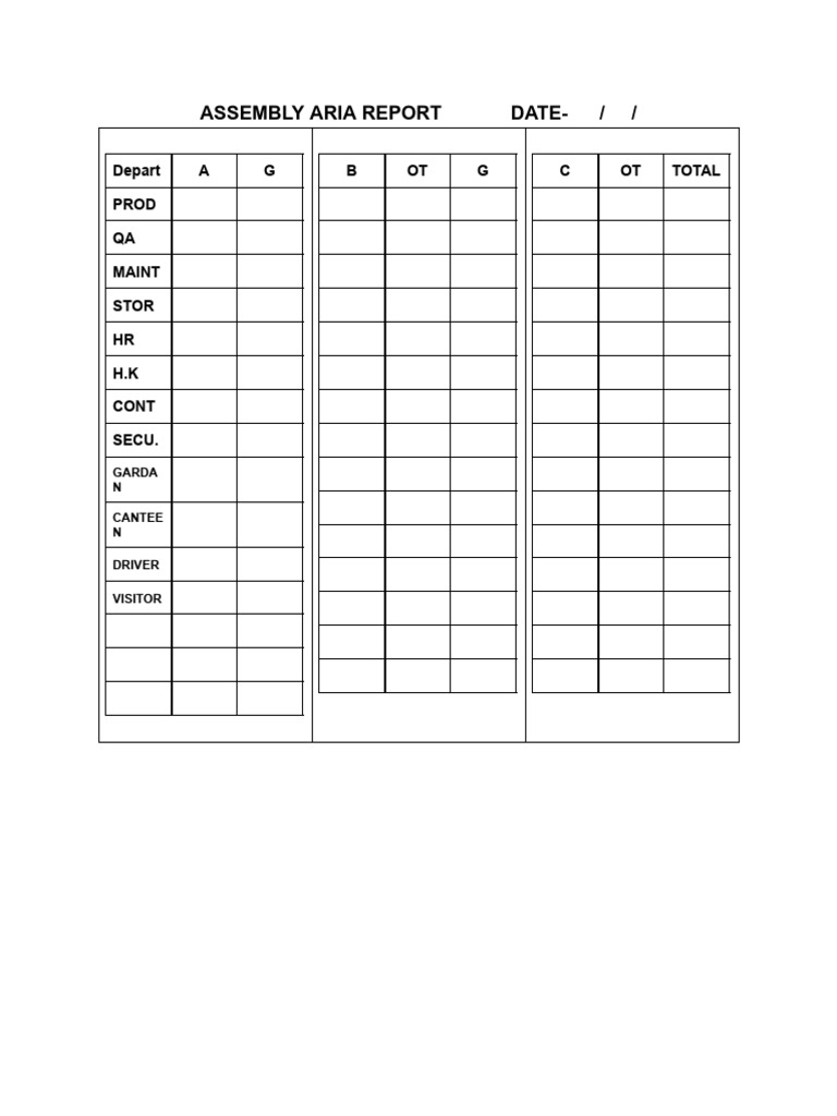 Assembly Report | PDF