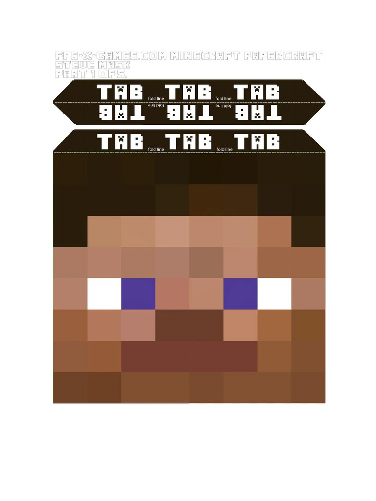 MInecraft Steve Head | PDF