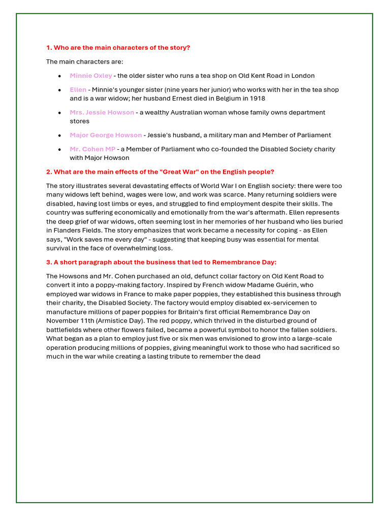 Project English | PDF