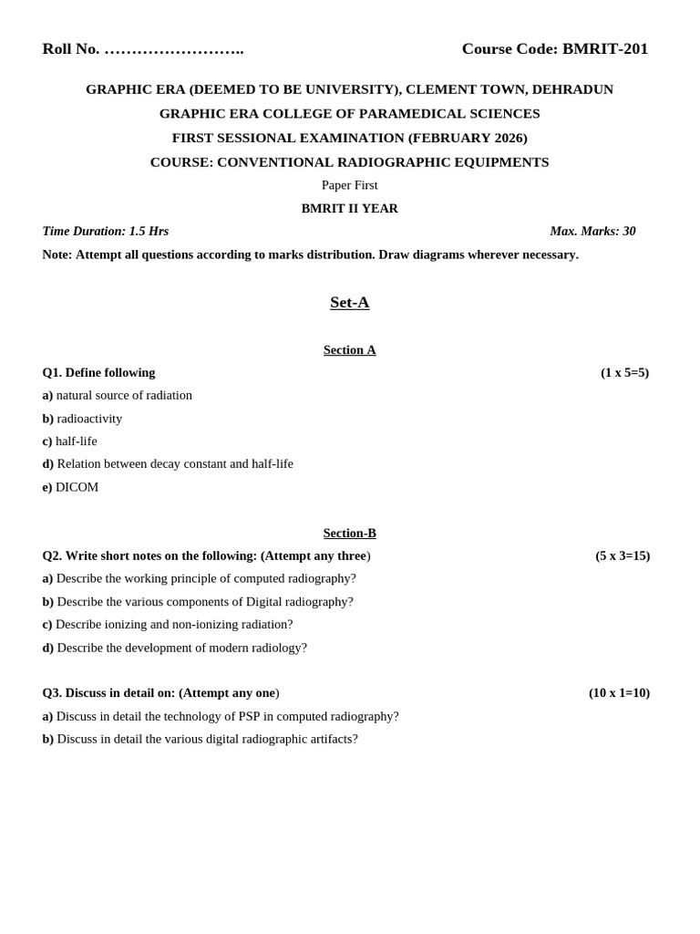 Conventional Radiography | PDF