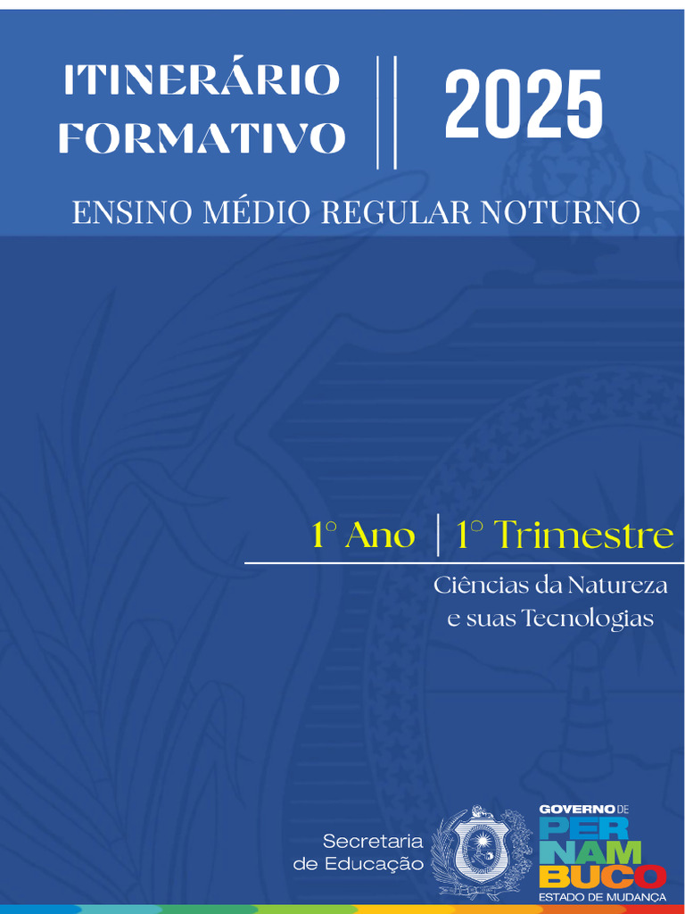 Caderno Noturno Do 1 o Ano 1o Trimestre de Natureza | PDF ...