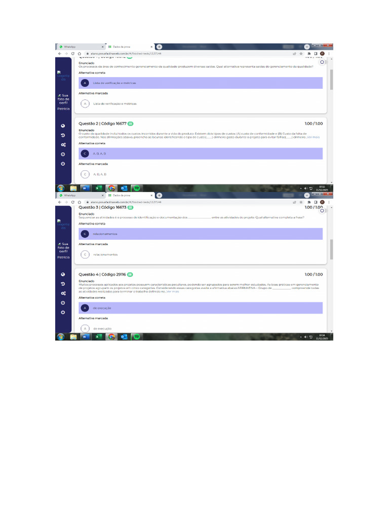 Provas | PDF