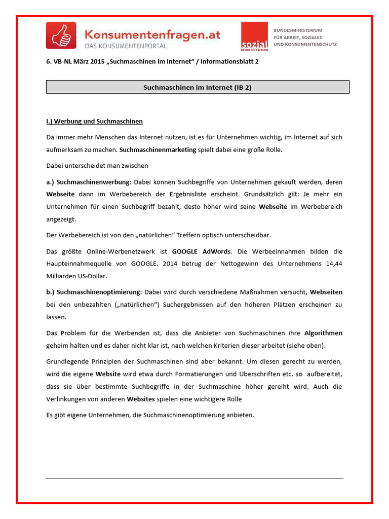 Informationsblatt 2 PDF