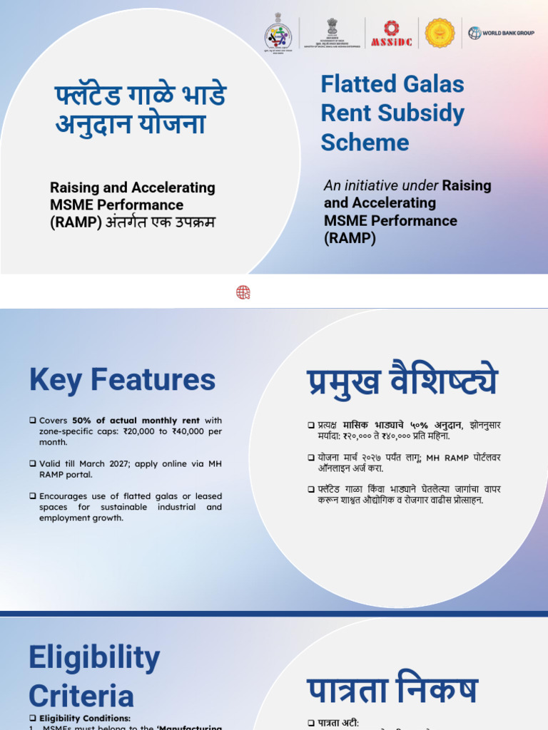 Flatted Factories Rent Subsidy Scheme - 08jan2026 - v04 | PDF