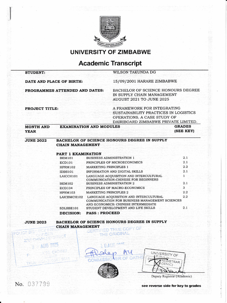 Transcript Certified | PDF | Economies | Business Economics