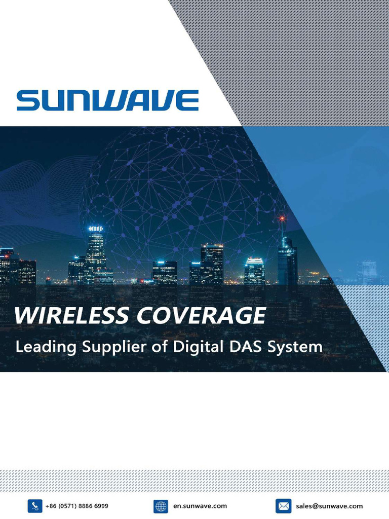 SUNWAVE Coverage Brochure | PDF | Computer Network | Wireless