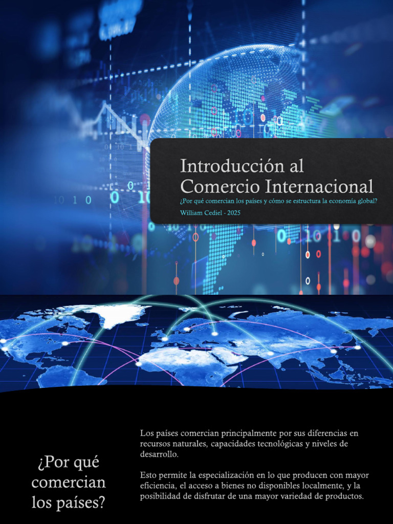 Introducción Al Comercio Exterior | PDF | Balance de pagos | El ...