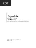 Beyond The Tradeoff A New Analytical Framewor