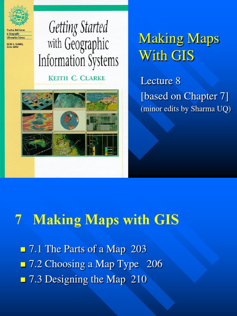 Making Maps With GIS: (Based On Chapter 7) | Download Free PDF | Map ...