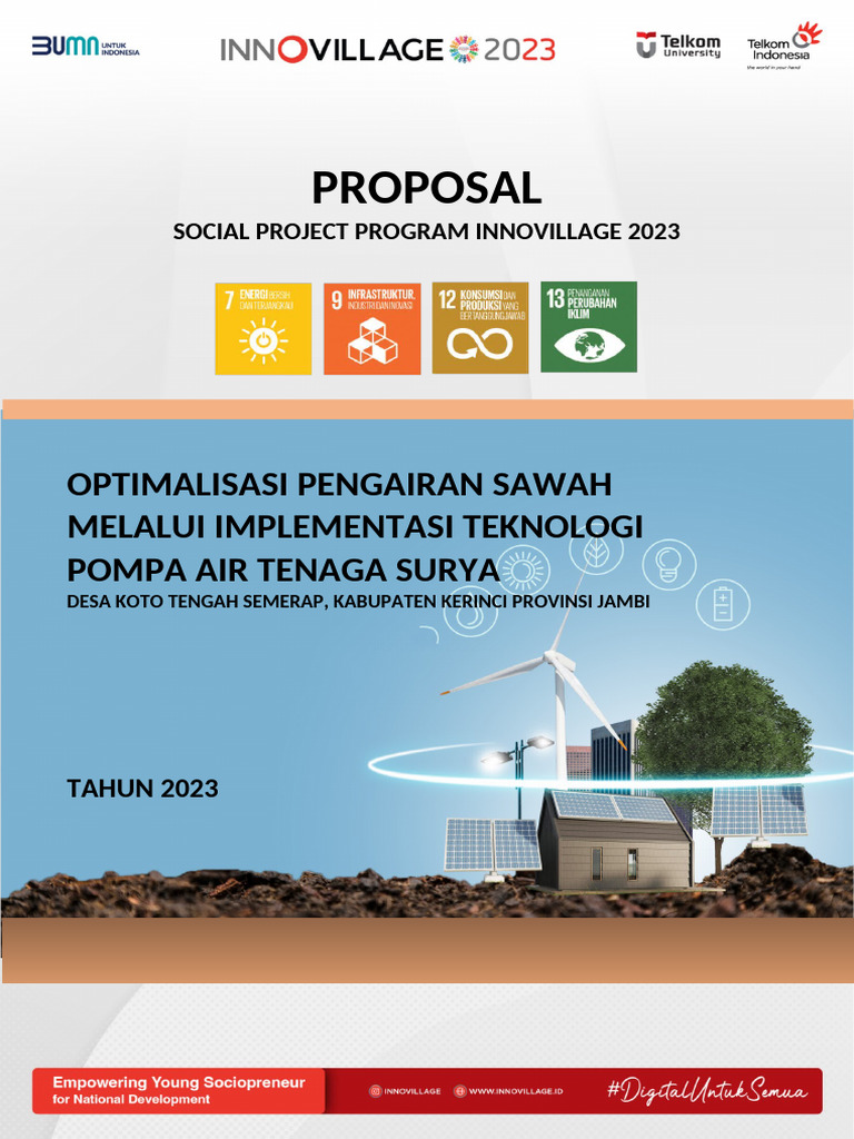 Proposal Social Project Innovillage 2023 Rhomiy | PDF