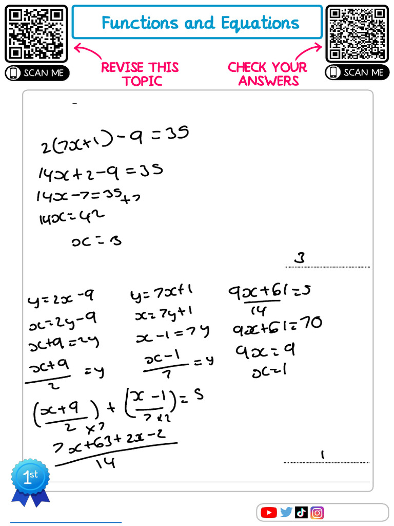 Finding A Turning Point Edexcel | PDF | Mathematics | Mathematical Objects