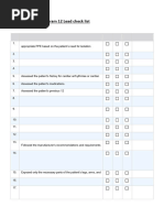 12 Lead EKG Competency Checklist | PDF