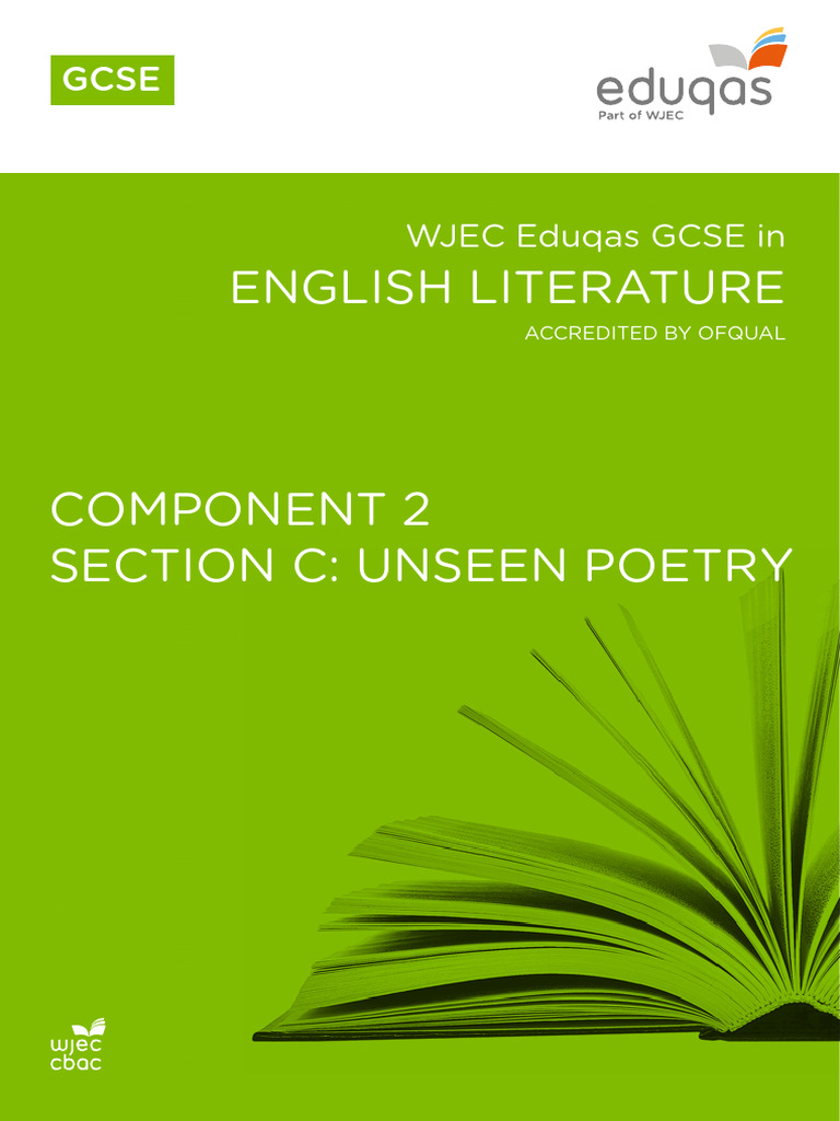 Component 2 Section C Unseen Poetry | PDF | Poetry