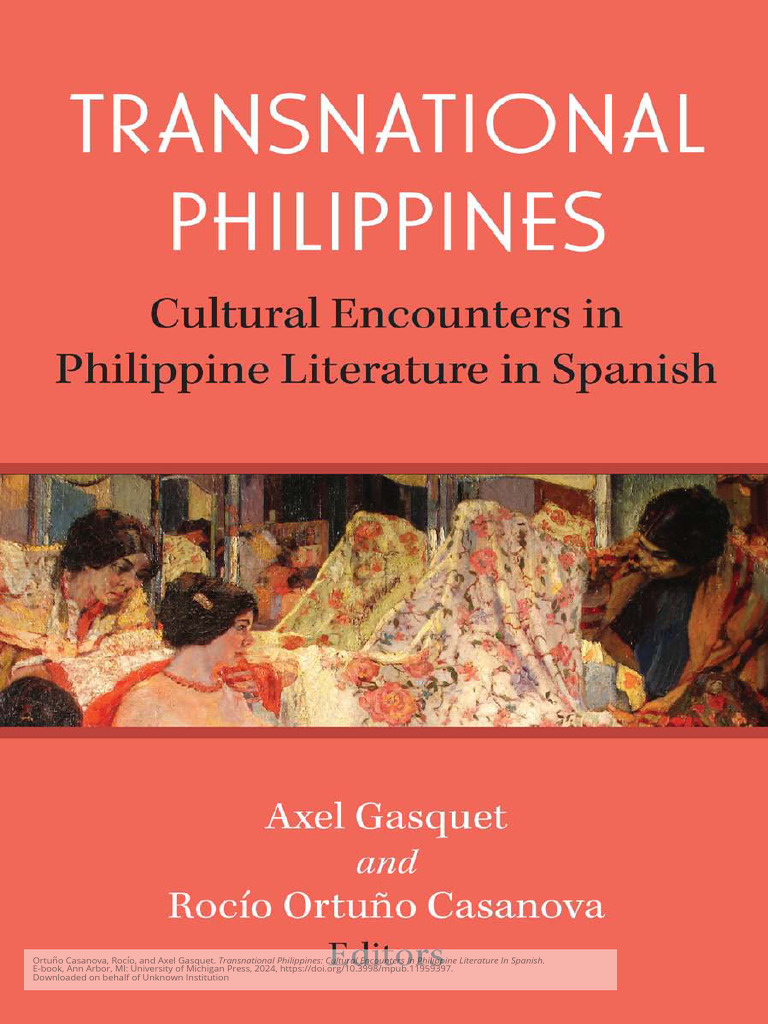 Ortuño Gasquet Philippine Literature in Spanish | PDF | Philippines | Spain