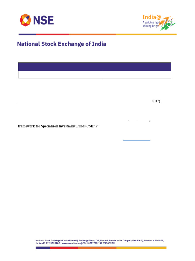 Circular 3 | PDF | Derivative (Finance) | Investing