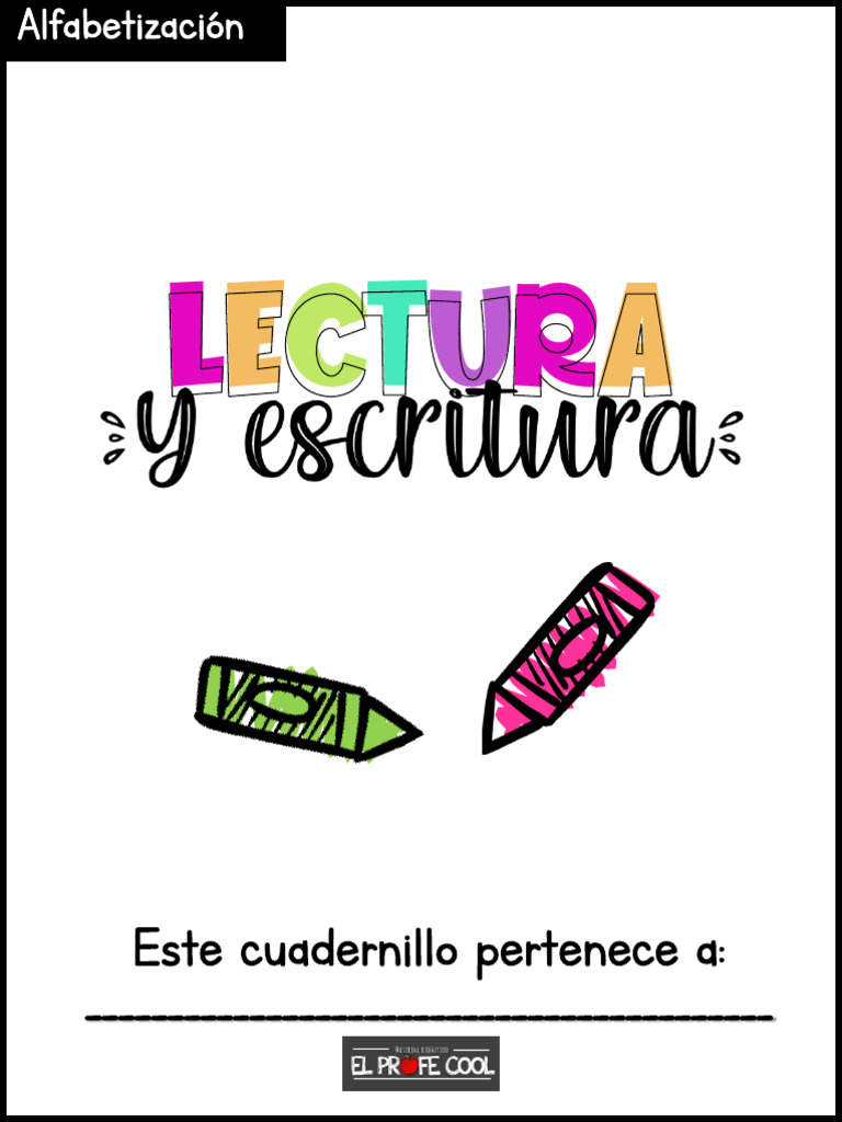 Cuadernillo Profe Cool Lectoescritura | PDF